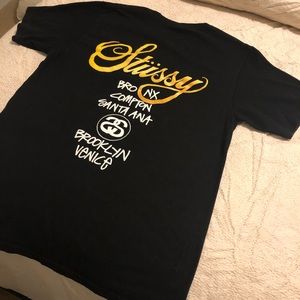 Stussy New York Los Angeles Tokyo London Paris Tee